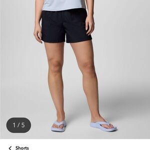 Columbia Women’s Sandy River Shorts ll, Black, Size‎ Large, NWT, Omni-Shade